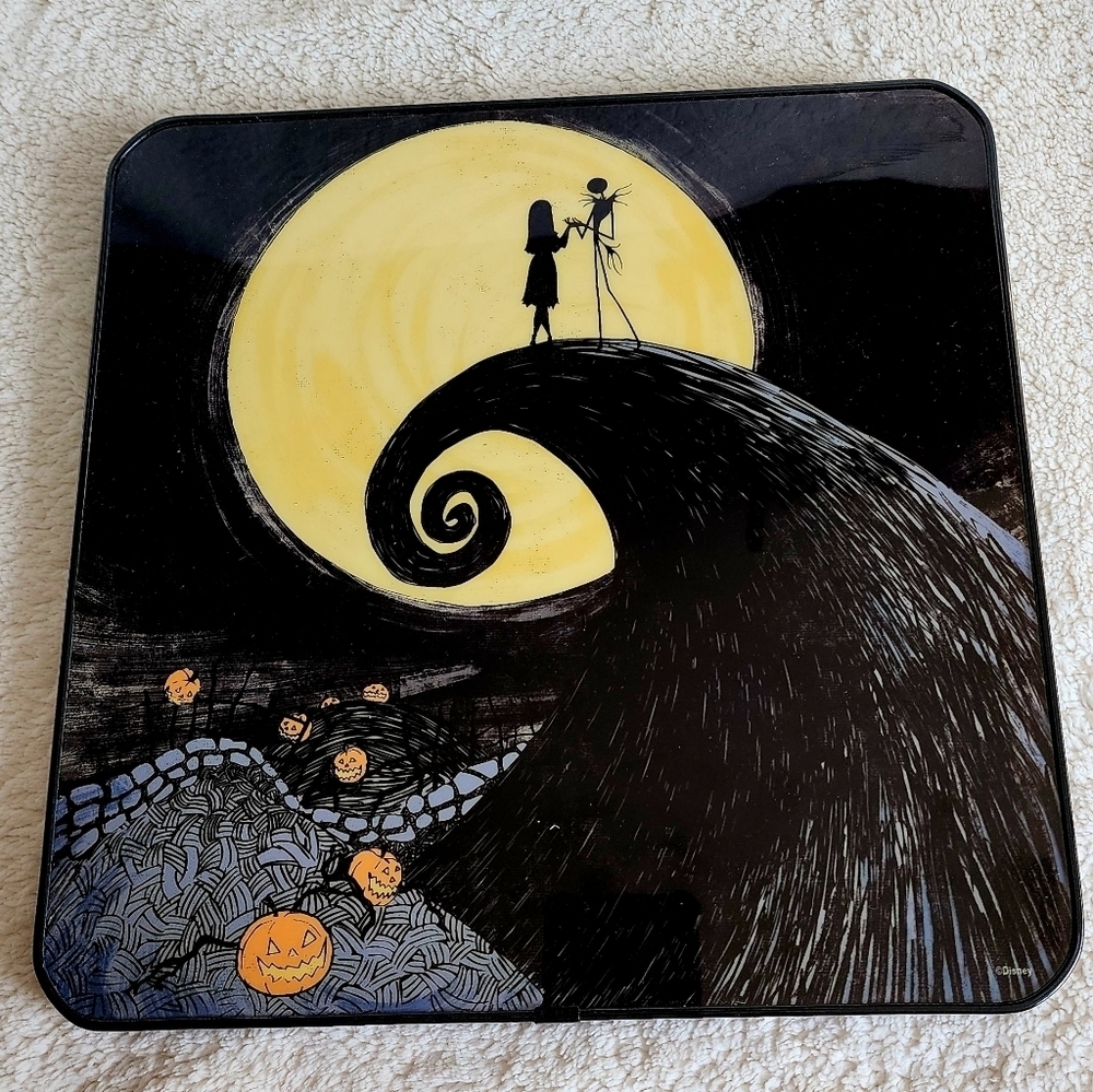 NWT Disney Tim Burton Nightmare Before Christmas Wall Decor 9x12 Halloween decor